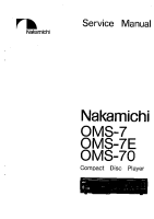 Nakamichi OMS-70-Service-Manual